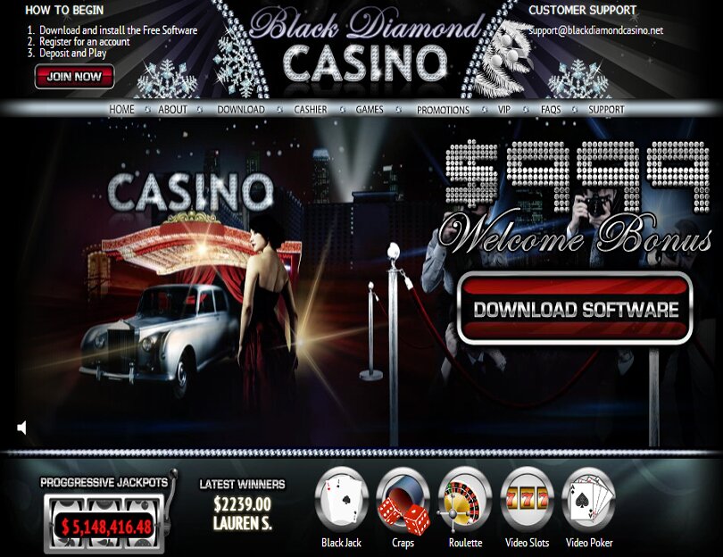 Visit Black Diamond Casino