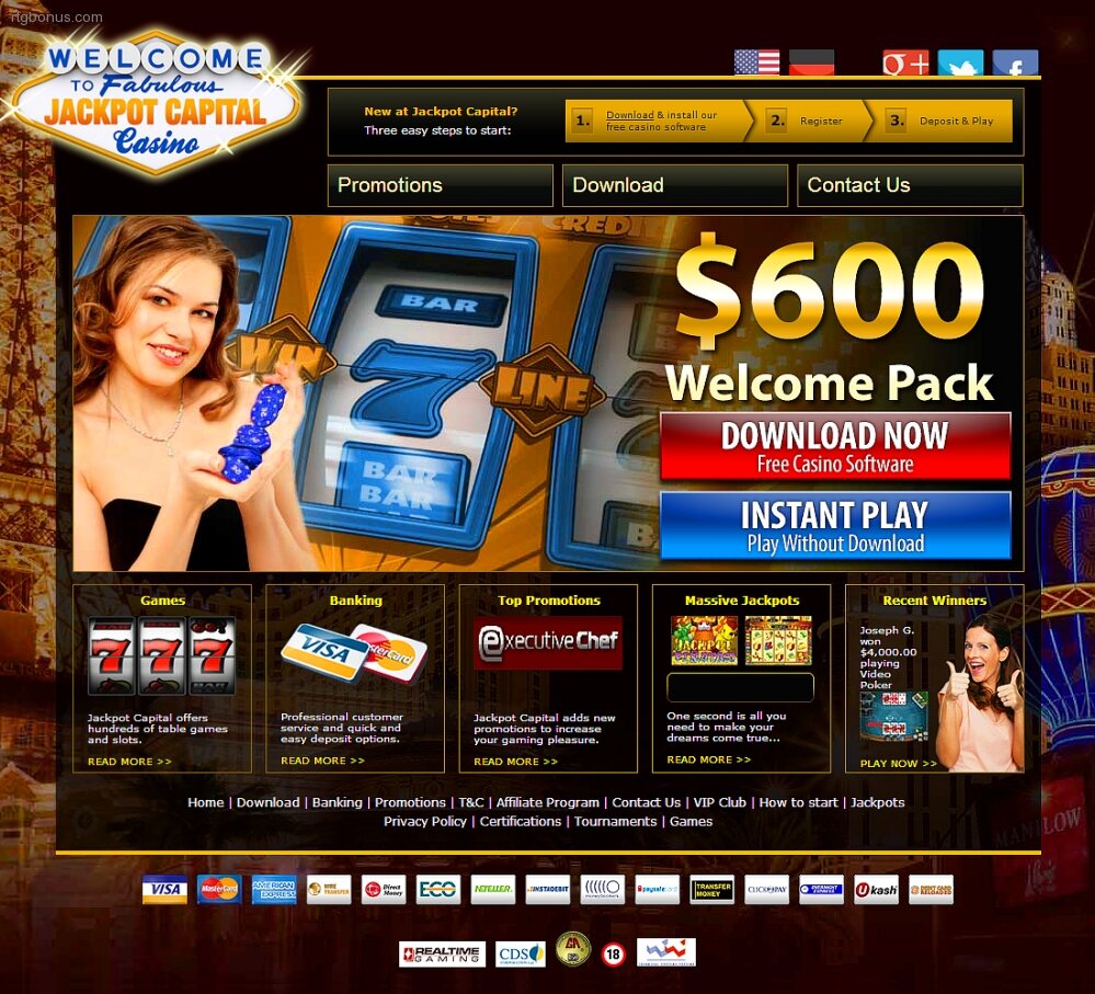 Visit Jackpot Capital Casino